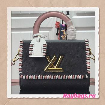 Louis Vuitton Twist PM Black Epi leather - M57537 - 23 x 17 x 9.5cm