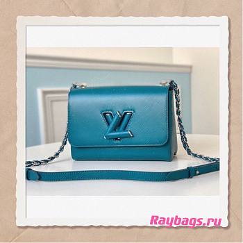 Louis Vuitton Twist PM Blue - M55320 - 23x17x 9.5 cm