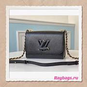 Louis Vuitton Twist MM Black - M57517 - 23x17x 9.5 cm - 1