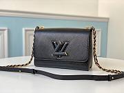 Louis Vuitton Twist MM Black - M57517 - 23x17x 9.5 cm - 3