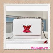 Louis Vuitton Twist PM White - M56108 - 23x18x8cm - 1