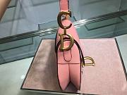 Dior Saddle In Pink Grained Calfskin - M0446C - 25.5 x 20 x 6.5 cm - 6