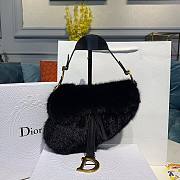 Dior Saddle Black Bag - 20x5x15cm - 1