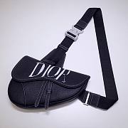 Dior Saddle Bag Grained Calfskin - 20x28.6x5cm - 1