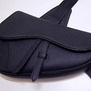 Dior Saddle Black Bag - 20x28.6x5cm - 2