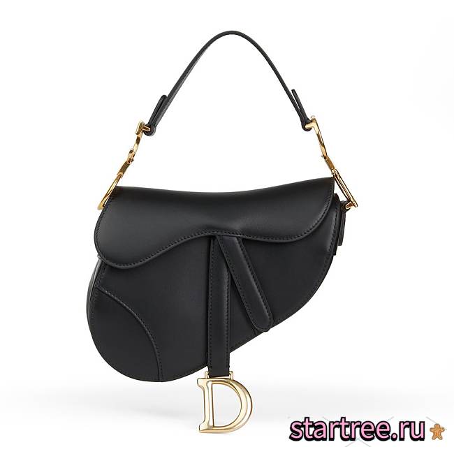 Dior Saddle Black Calfskin bag - 25.5 x 20 x 6.5cm - 1