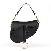 Dior Saddle Black Calfskin bag - 25.5 x 20 x 6.5cm - 1