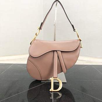 Dior Saddle Beige Calfskin bag - 25.5 x 20 x 6.5cm