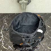 BOTTEGA VENETA Pistachio The Shell Small Black bag - 22x14x10cm - 6