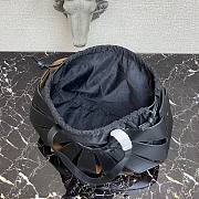 BOTTEGA VENETA Pistachio The Shell Small Black bag - 22x14x10cm - 5