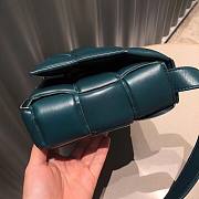Bottega Veneta Padded Cassette Shoulder Bag Topaz- 26x18x8cm - 5