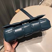 Bottega Veneta Padded Cassette Shoulder Bag Topaz- 26x18x8cm - 6