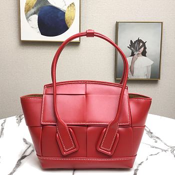 Bottega Veneta Red Mini Arco Bag - 29x9x29cm