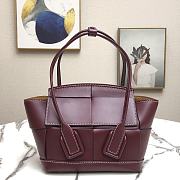 Bottega Veneta Red Wine Mini Arco Bag - 29x9x29cm - 1