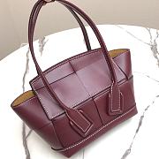 Bottega Veneta Red Wine Mini Arco Bag - 29x9x29cm - 6