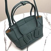 Bottega Veneta Dark Green Mini Arco Bag - 29x9x29cm - 2