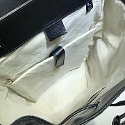 GG Embossed Black Backpack - ‎625770 - 34x41x12cm - 2