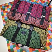 Gucci GG Multicolour Small Backpack - 658783 - 20x31x11.5cm - 6