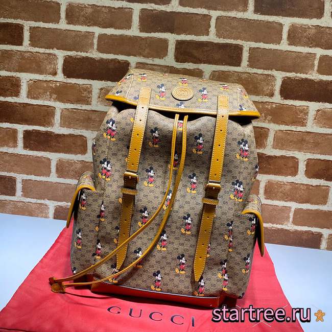  Gucci Beige Disney x Gucci medium backpack - 28x40x18cm - 1