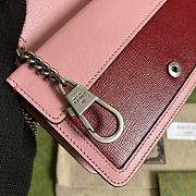 Gucci Red & Pink Super Mini Dionysus Bag - 16.5x10x4.5cm - 5