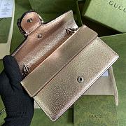 Gucci Gold Lizard Super Mini Dionysus Bag - 16.5x10x4.5cm - 3