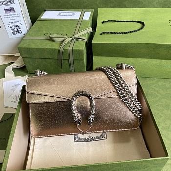 Gucci Dionysus Small Shoulder Bag in Rose Gold- 499623 - 25x13.5x7cm