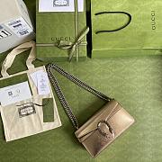 Gucci Dionysus Small Shoulder Bag in Rose Gold- 499623 - 25x13.5x7cm - 4