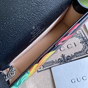 Gucci Black Ken Scott Edition Super Mini Print Dionysus - 16.5x10x4.5cm  - 3