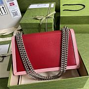 Gucci Red & Pink Super Dionysus Bag - 28x17x9cm - 3