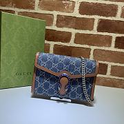  Gucci Denim Dionysus Mini Chain Bag - 401231 - 20x13.5x3cm - 1