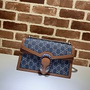 Gucci Denim Dionysus Shoulder Bag - 400249 - 28x18x9cm - 1