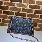 Gucci Denim Dionysus Shoulder Bag - 400249 - 28x18x9cm - 4