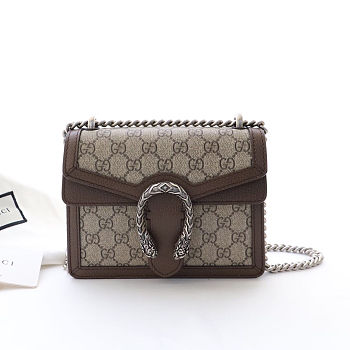 Gucci Dionysus Supreme Mini Bag - 421970 - 20x15.5x5cm