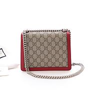 Gucci Dionysus Supreme Mini Red Bag - 421970 - 20x15.5x5cm - 3