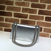 Gucci Dionysus Small Shoulder Bag in Silver- 499623 - 25x13.5x7cm - 3