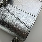 Gucci Dionysus Small Shoulder Bag in Silver- 499623 - 25x13.5x7cm - 2