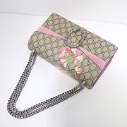 Gucci Dionysus Small GG Blooms Shoulder Bag - 28x18x9cm - 6