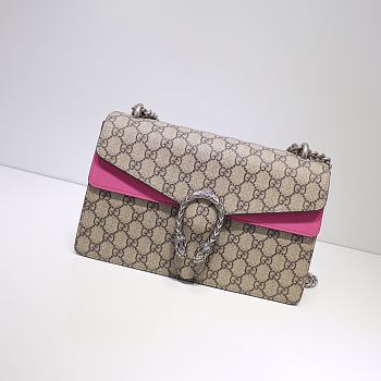 Gucci Dionysus small GG Rose Red - 28x18x9cm