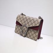 Gucci Dionysus GG Supreme Red Wine Mini bag - 421970 - 20x15.5x5cm - 6