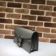 Gucci Grey Dionysus Small Shoulder Bag- 400249 - 28x18x9cm - 6