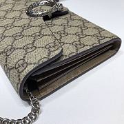 Gucci Dionysus GG Supreme chain wallet - 401231 - 20x13.5x3cm - 2