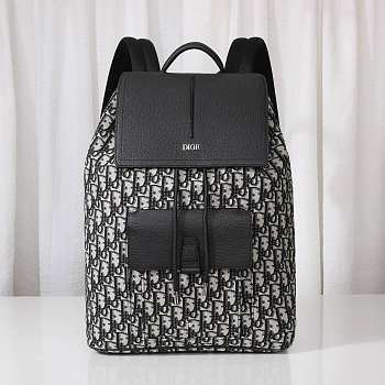 Dior Motion Backpack Beige and Black - 31 cm x 38 cm x 11 cm