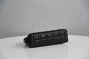 Dior Caro Beauty Pouch Black Cannage Lambskin Black - 23x15.5x7.5cm - 4