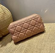 Dior Caro Double Pouch Warm Taupe - 19x 10.5 x 5 cm - 2