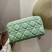 Dior Caro Double Pouch Mint - 19x 10.5 x 5 cm - 2