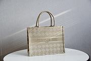  Christian Dior Book Tote Cannage Embroidered - 36.5x28x17.5cm - 1