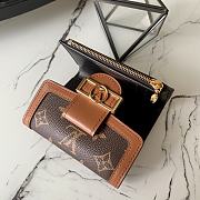 Louis Vuitton Dauphine Compact Wallet - M68725 -  12 x 2 x 9cm - 4