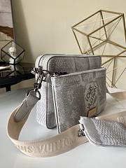 Louis Vuitton Trio Messenger Grey Bag - N50068 -  24×15 cm - 4