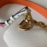Louis Vuitton Twist MM Blanc- M57666 - 23 x 17 x 9.5 cm - 3