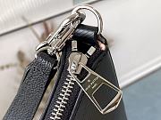Louis Vuitton | Marelle Epi Black Leather Handbag M80689  - 3